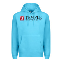 Ocean Blue The temple university Premium Hoodie - linhVisuals