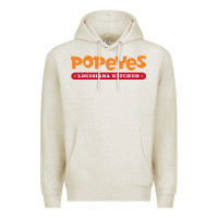 Oatmeal Heather popeyes louisiana kitchen Premium Hoodie - linhVisuals