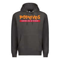 Smoke popeyes louisiana kitchen Premium Hoodie - linhVisuals