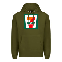 Army Green eleven Premium Hoodie - linhVisuals
