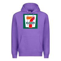 Purple eleven Premium Hoodie - linhVisuals