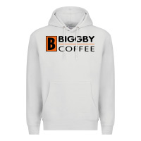 Dove Grey biggby coffee Premium Hoodie - linhVisuals