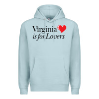 Blue Mist Virginia Is For Lovers Premium Hoodie - linhVisuals