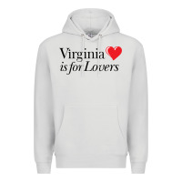 Dove Grey Virginia Is For Lovers Premium Hoodie - linhVisuals