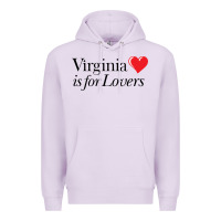 Lilac Virginia Is For Lovers Premium Hoodie - linhVisuals