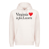 Pale Pink Virginia Is For Lovers Premium Hoodie - linhVisuals