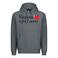 Rock Virginia Is For Lovers Premium Hoodie - linhVisuals