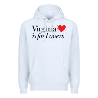 White Virginia Is For Lovers Premium Hoodie - linhVisuals