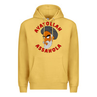 Antique Gold Ayatollah Assahola Premium Hoodie - linhVisuals