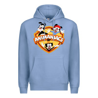 Colony Blue animaniacs funny cats cartoon Premium Hoodie - linhVisuals