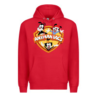 Red animaniacs funny cats cartoon Premium Hoodie - linhVisuals