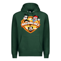 Sports Green animaniacs funny cats cartoon Premium Hoodie - linhVisuals