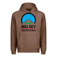 Chestnut Big Sky Montana Champion Premium Hoodie - linhVisuals