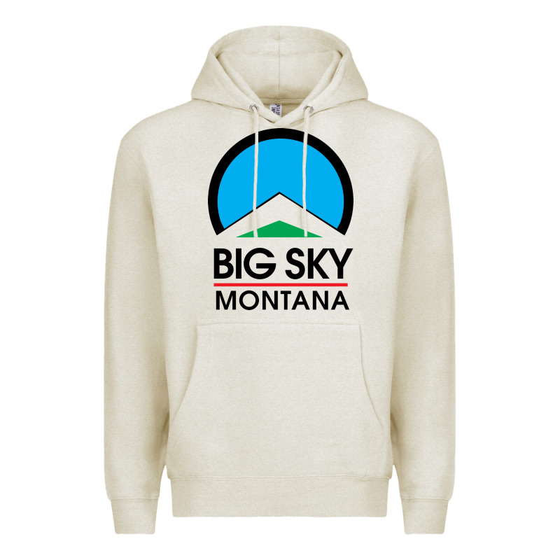 Big Sky Montana Champion Premium Hoodie by linhVisuals | Teevron