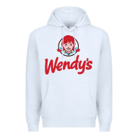 White Wendy's Premium Hoodie - linhVisuals
