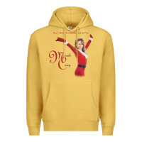 Antique Gold Mariah Carey Merry Christmas vintage retro Premium Hoodie - linhVisuals