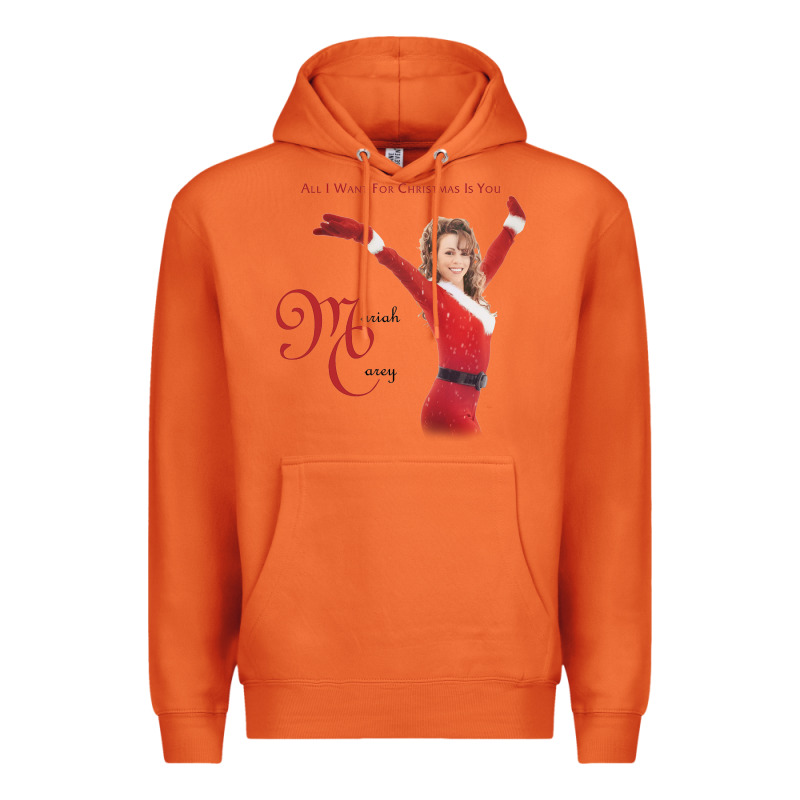 Mariah Carey Merry Christmas Vintage Retro Premium Hoodie by linhVisuals | Teevron