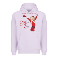 Lilac Mariah Carey Merry Christmas vintage retro Premium Hoodie - linhVisuals