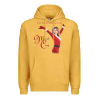 Mustard Mariah Carey Merry Christmas vintage retro Premium Hoodie - linhVisuals