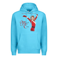 Ocean Blue Mariah Carey Merry Christmas vintage retro Premium Hoodie - linhVisuals