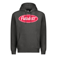 Charcoal Heather Peterbilt Premium Hoodie - linhVisuals