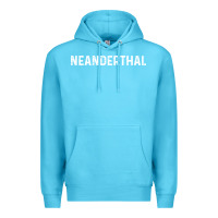 Ocean Blue neanderthal funny gift for texas neanderthals Premium Hoodie - linhVisuals