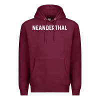 Burgundy neanderthal funny gift for texas neanderthals Premium Hoodie - linhVisuals
