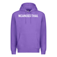 Purple neanderthal funny gift for texas neanderthals Premium Hoodie - linhVisuals
