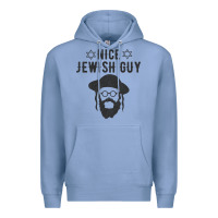 Colony Blue nice jewish guy funny gifts for hanukkah Premium Hoodie - linhVisuals