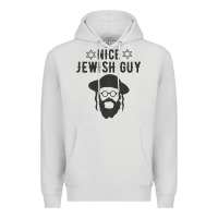Dove Grey nice jewish guy funny gifts for hanukkah Premium Hoodie - linhVisuals