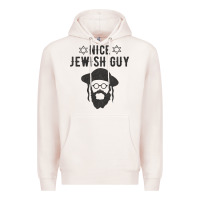 Pale Pink nice jewish guy funny gifts for hanukkah Premium Hoodie - linhVisuals