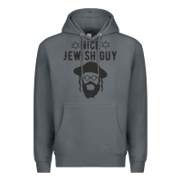 Rock nice jewish guy funny gifts for hanukkah Premium Hoodie - linhVisuals