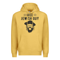 Antique Gold nice jewish guy funny gifts for hanukkah Premium Hoodie - linhVisuals