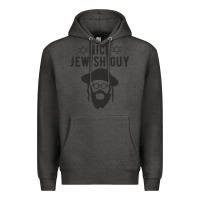 Charcoal Heather nice jewish guy funny gifts for hanukkah Premium Hoodie - linhVisuals