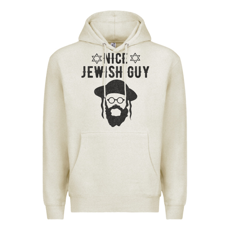 Nice Jewish Guy Funny Gifts For Hanukkah Premium Hoodie by linhVisuals | Teevron