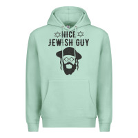 Seafoam nice jewish guy funny gifts for hanukkah Premium Hoodie - linhVisuals