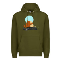 Two Cats Premium Hoodie | Teevron
