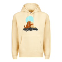 Pina Colada two cats Premium Hoodie - linhVisuals