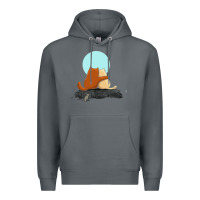 Rock two cats Premium Hoodie - linhVisuals