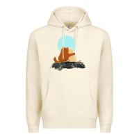 Sandshell two cats Premium Hoodie - linhVisuals