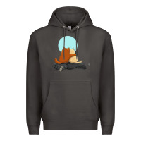 Smoke two cats Premium Hoodie - linhVisuals