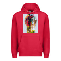 Cardinal messi and ronaldo Premium Hoodie - linhVisuals