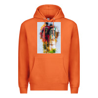 Carrot messi and ronaldo Premium Hoodie - linhVisuals