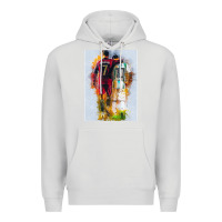 Dove Grey messi and ronaldo Premium Hoodie - linhVisuals