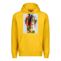 Lemon messi and ronaldo Premium Hoodie - linhVisuals