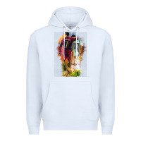 White messi and ronaldo Premium Hoodie - linhVisuals