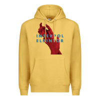 Antique Gold interpol Premium Hoodie - linhVisuals