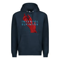 Navy interpol Premium Hoodie - linhVisuals