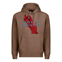 Chestnut interpol Premium Hoodie - linhVisuals