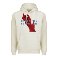 Oatmeal Heather interpol Premium Hoodie - linhVisuals